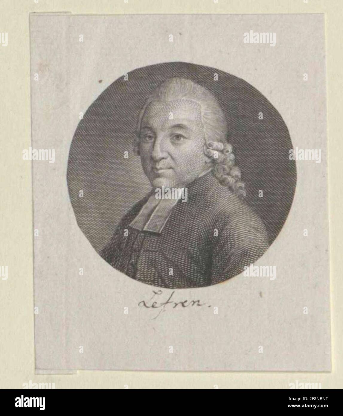 Lefrén, Lars Oluf. Foto Stock