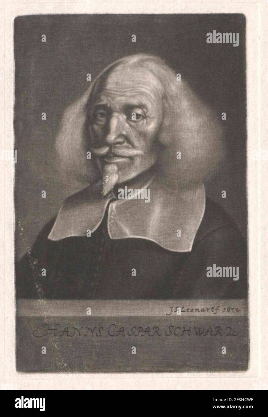 Nero, Hanns Caspar. Foto Stock