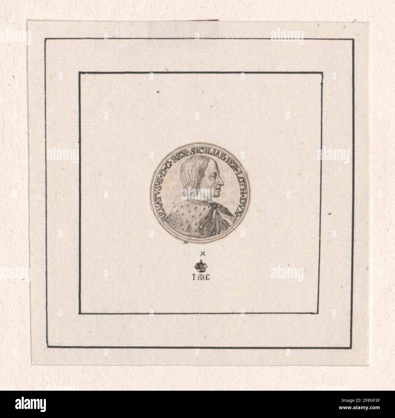 Renato II, Duca di Lorena. Foto Stock