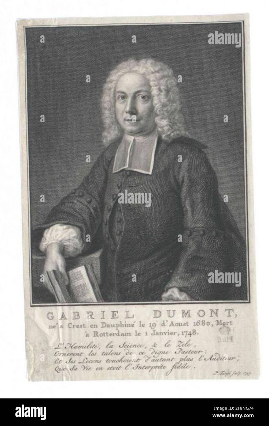 Dumont, Gabriel. Foto Stock