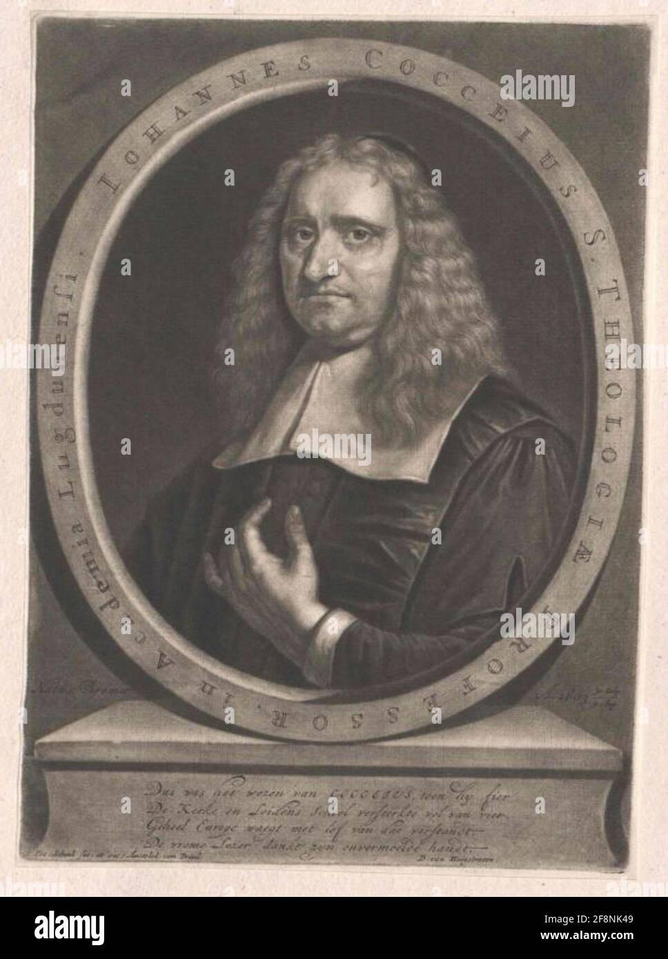 Coccejus, Johannes Schabürgerist: Schenk, Pieter (1646) Editore: Schenk, Pieter (1646) Dating: 1675 / 1719Date: Amsterdam Foto Stock