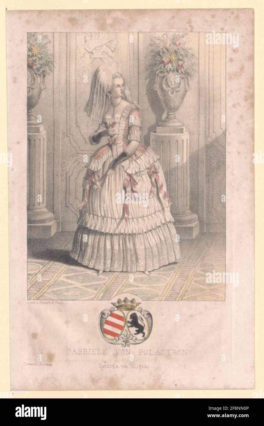 Polastron, Yolande Martine Gabrielle de. Foto Stock