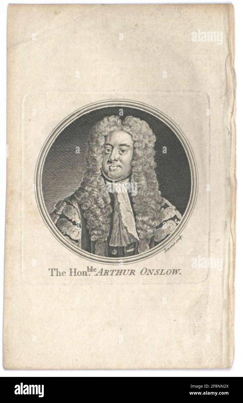 Onslow, Arthur . Foto Stock
