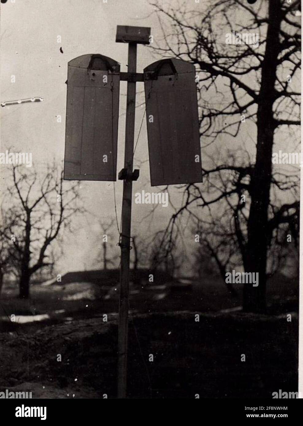 Cartello volantino. . Foto Stock