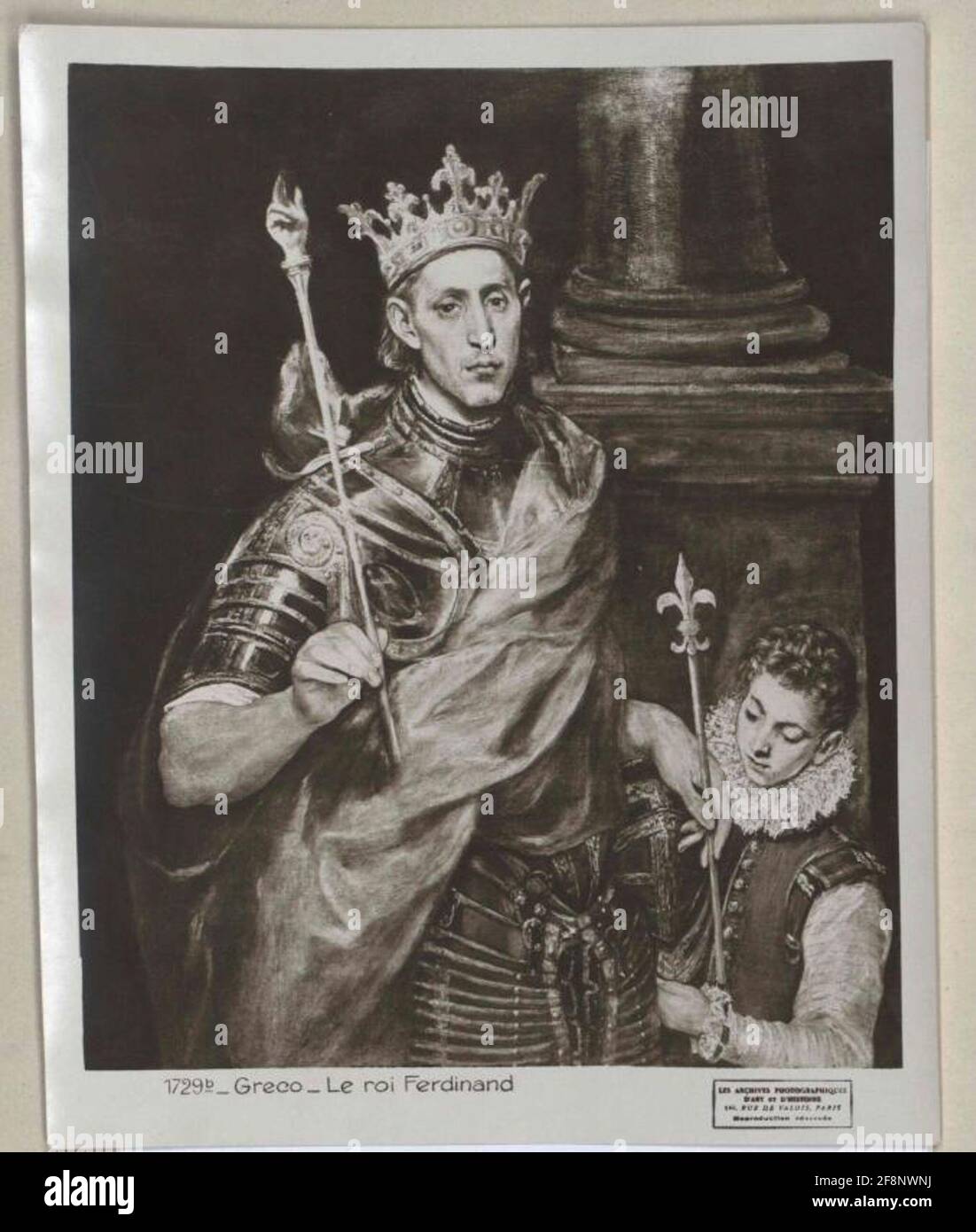 Ferdinando III, il Santo, Re di Castiglia e León. Foto Stock