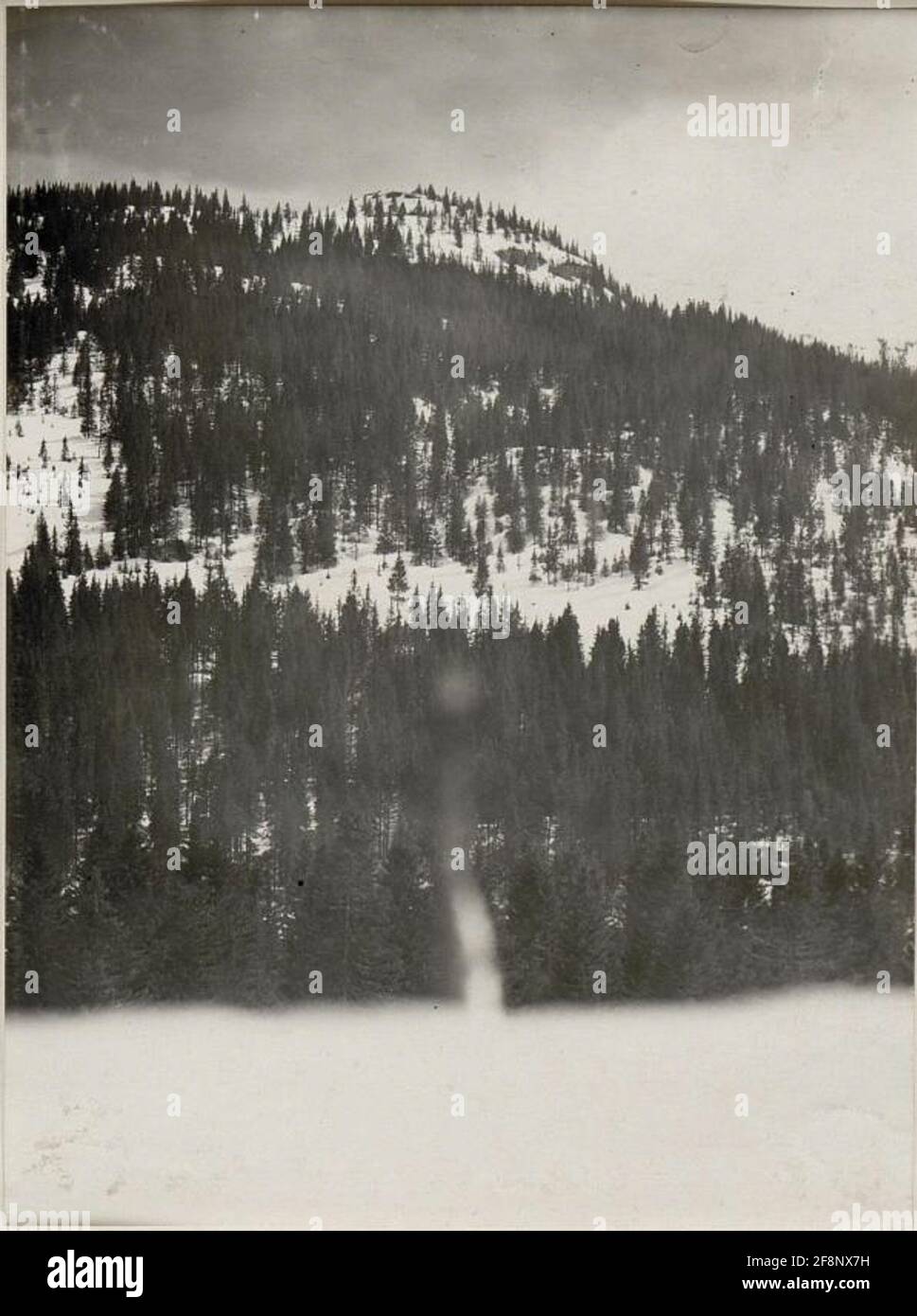 Panorama: Posizione a MGA.2 Post ¤ 1444. (6a parte immagine a WK1 Alb083 24373A). Foto Stock