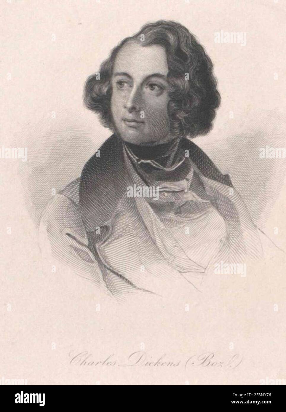 Dickens, Charles Stecher: Hüssener, Auguste Foto Stock