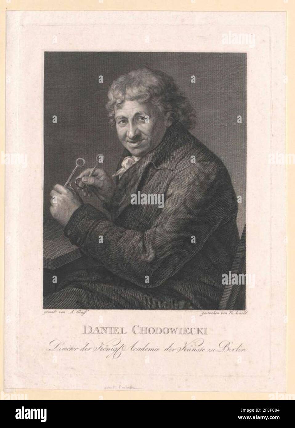Chodowiecki, Daniel . Foto Stock