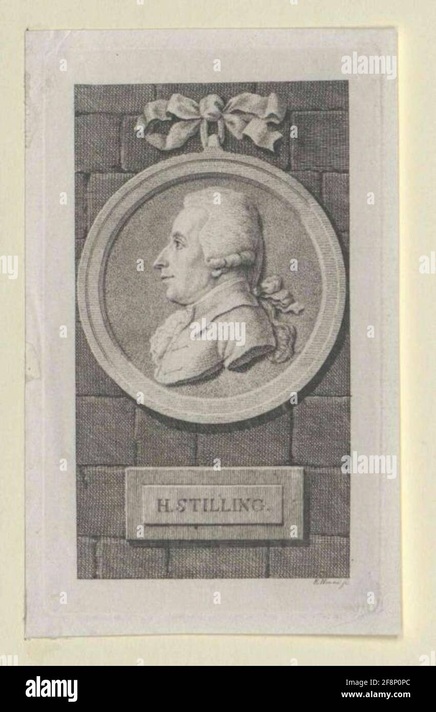 Jung-sticking, Johann Heinrich Eraser: Hen, Eberhard Siegfriedditieren: 1781/1828 Foto Stock