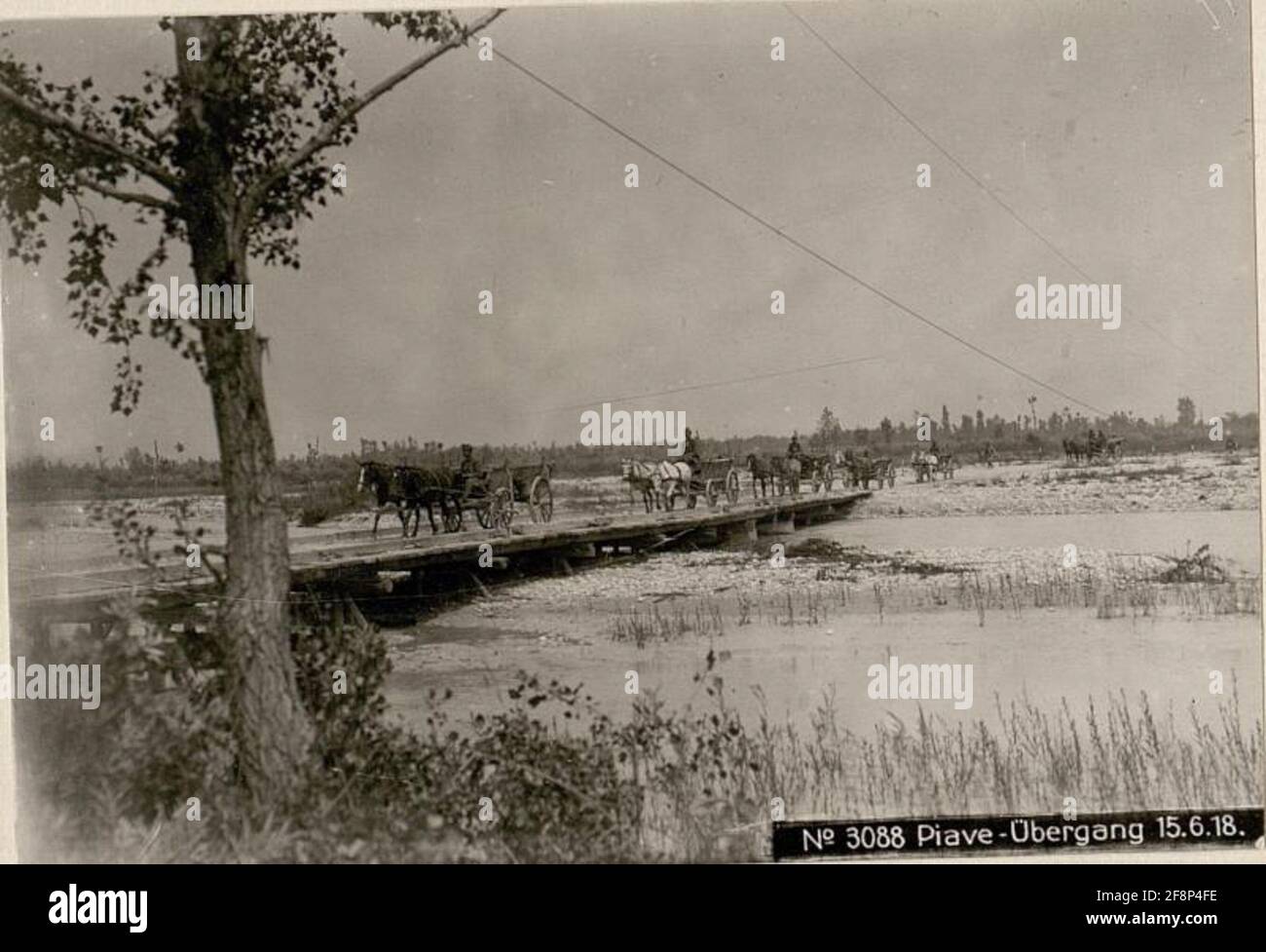 Transizione di Piave 15.6.18. . Foto Stock