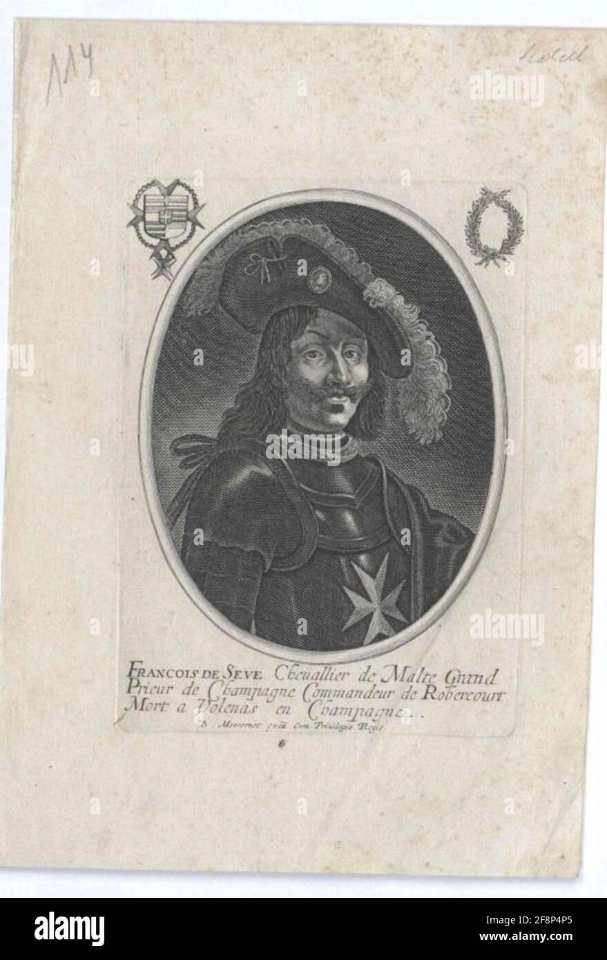 Sève, François de. Foto Stock