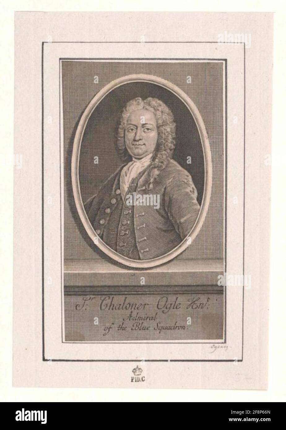 OGLE, Sir Chaloner . Foto Stock
