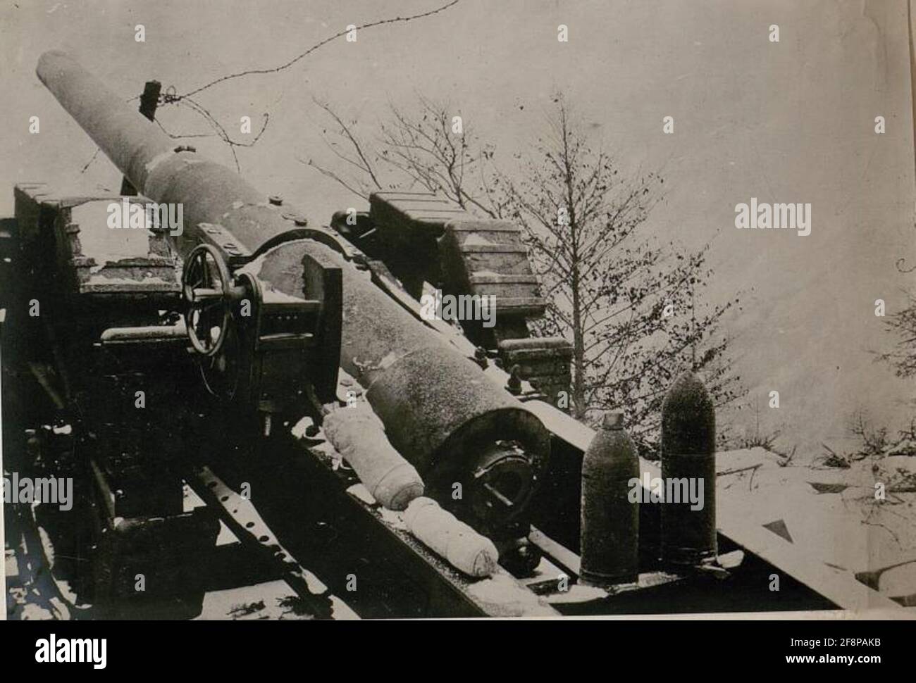 Pistole registrate a Mincigos. . Foto Stock