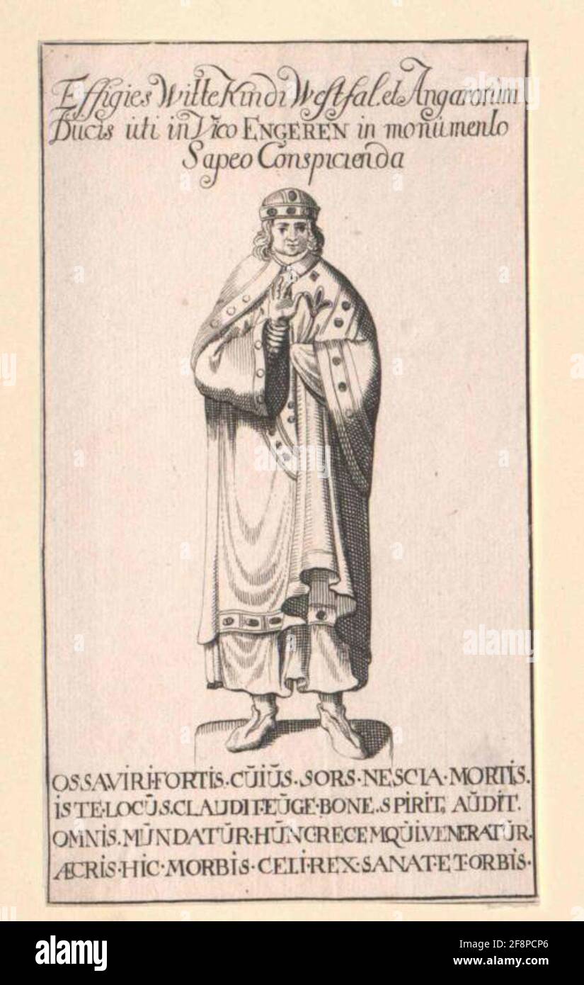 Widukind . Foto Stock