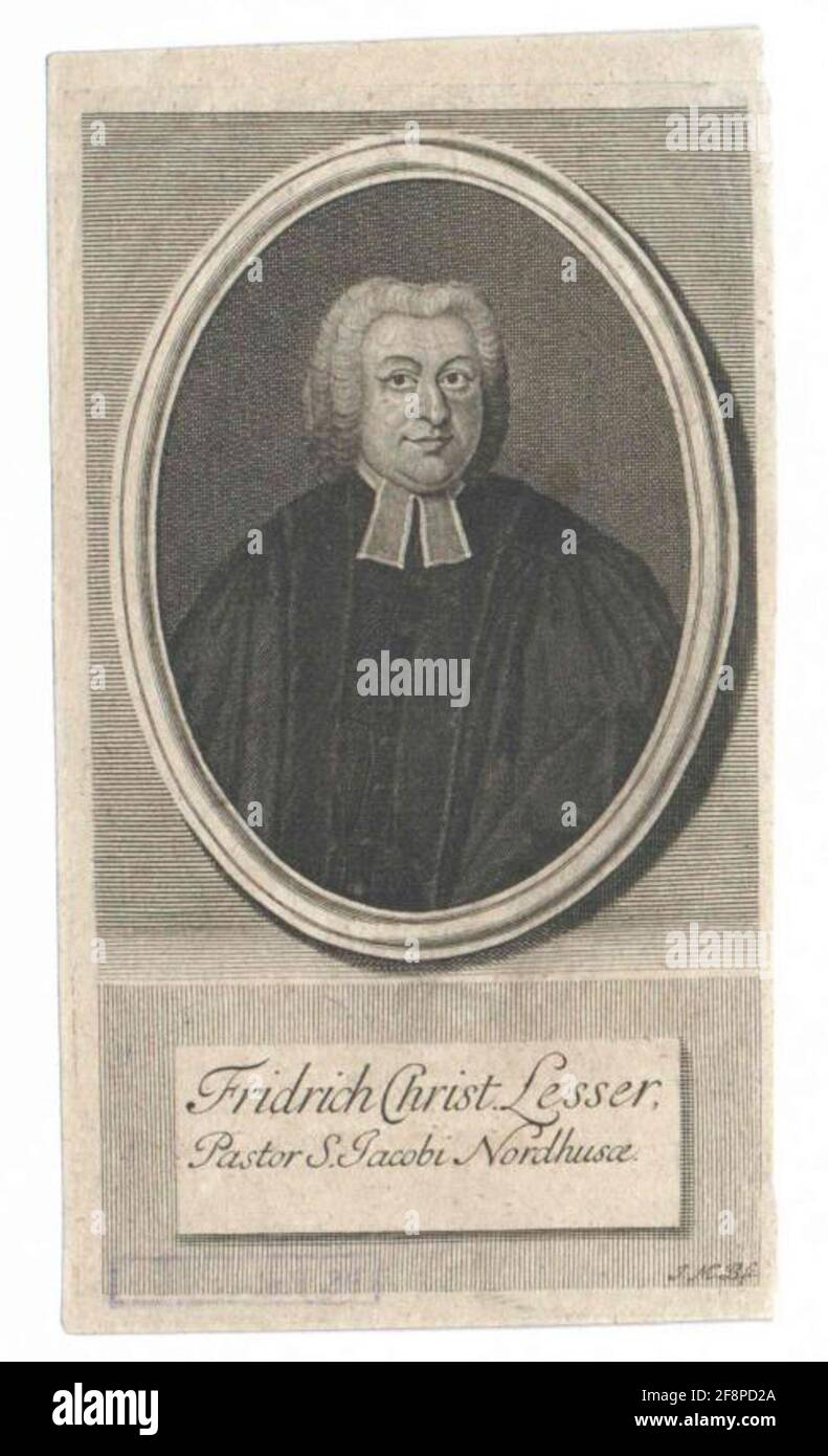 Minore, Friedrich Christian . Foto Stock