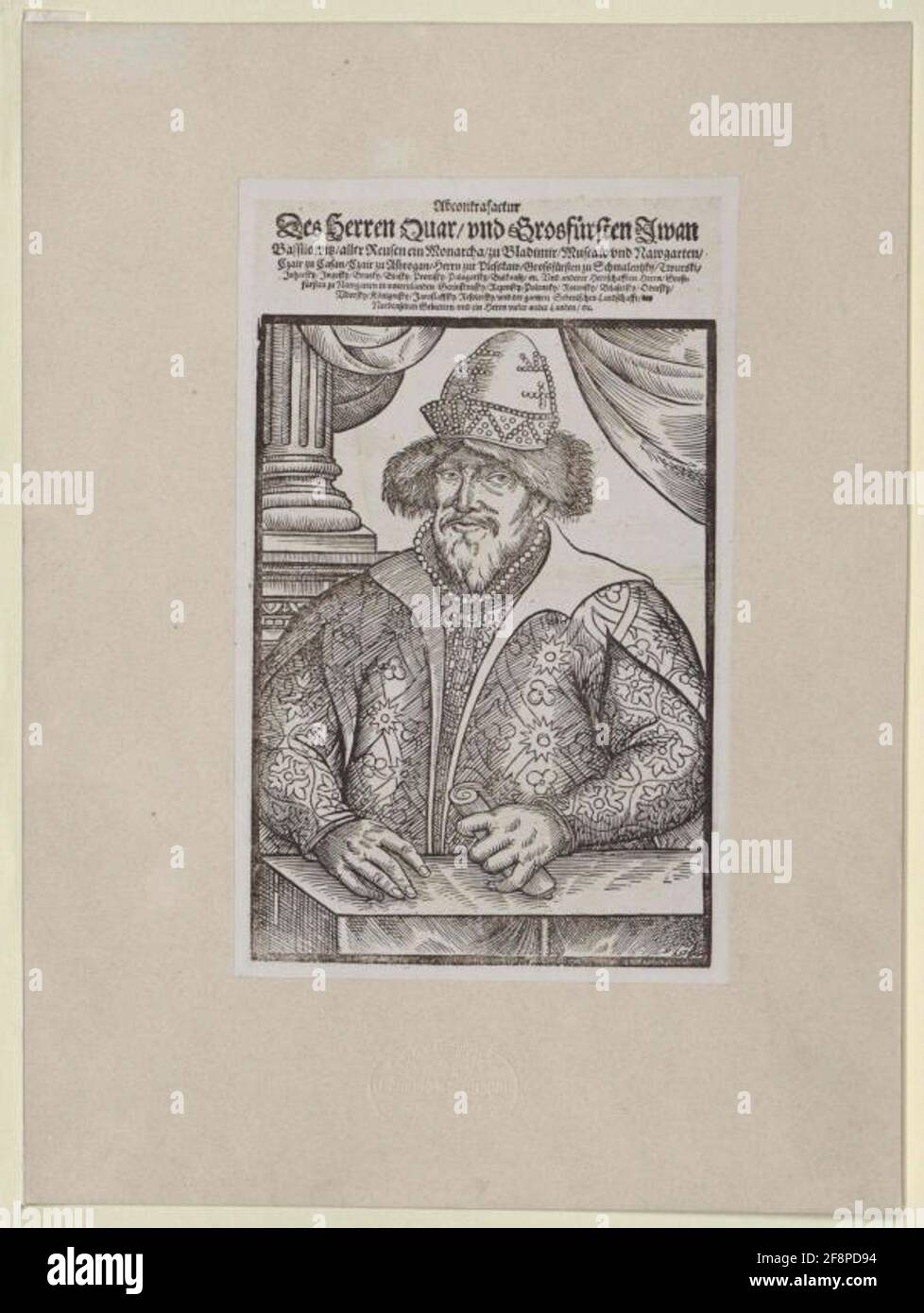 Ivan IV, ZAR dalla Russia. Foto Stock