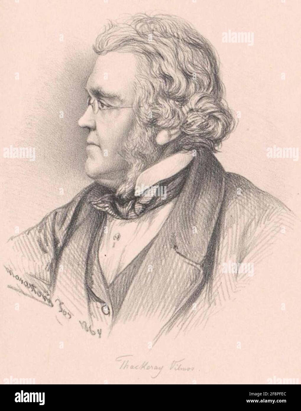 Thackeray, William Makepeace . Foto Stock