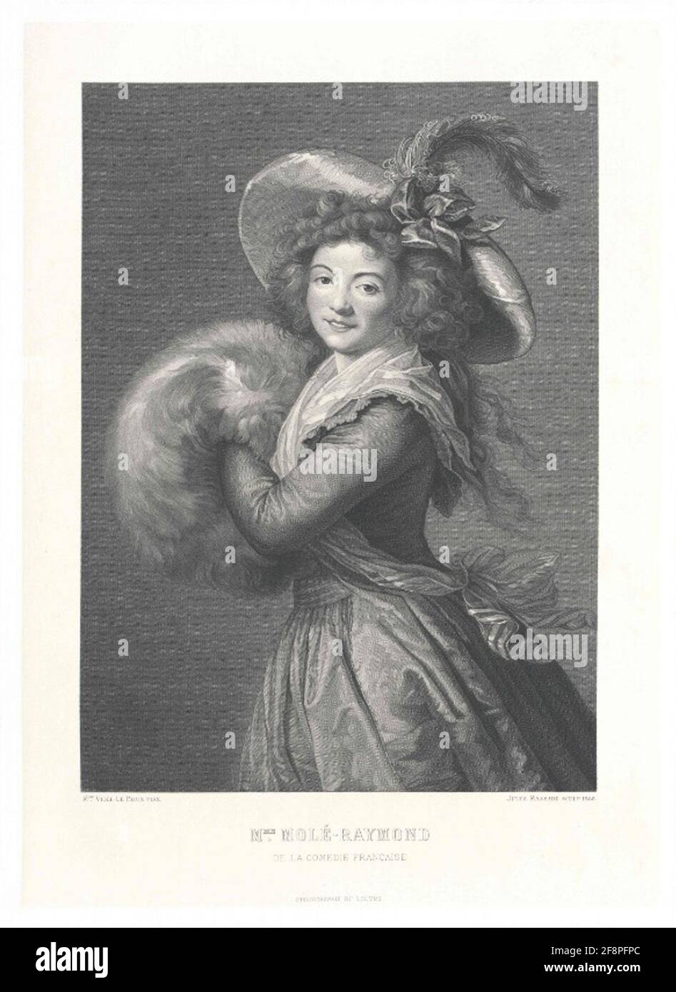 Mole-Raymond, Elisabeth Félicité. Foto Stock