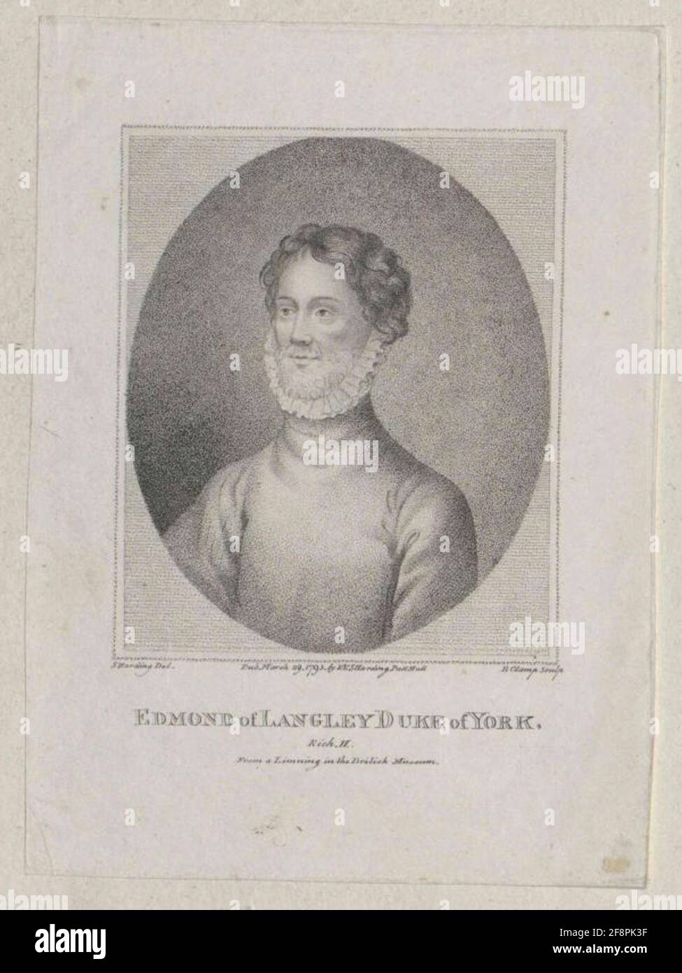 Edmund, Duca di York. Foto Stock