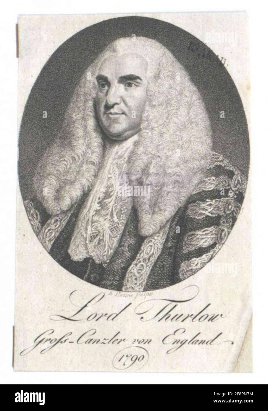 Thurlow, 1. Barone Thurlow, Edward . Foto Stock