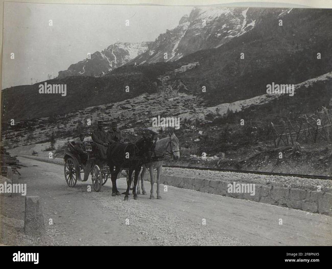 Il nostro cocchiere. . Foto Stock