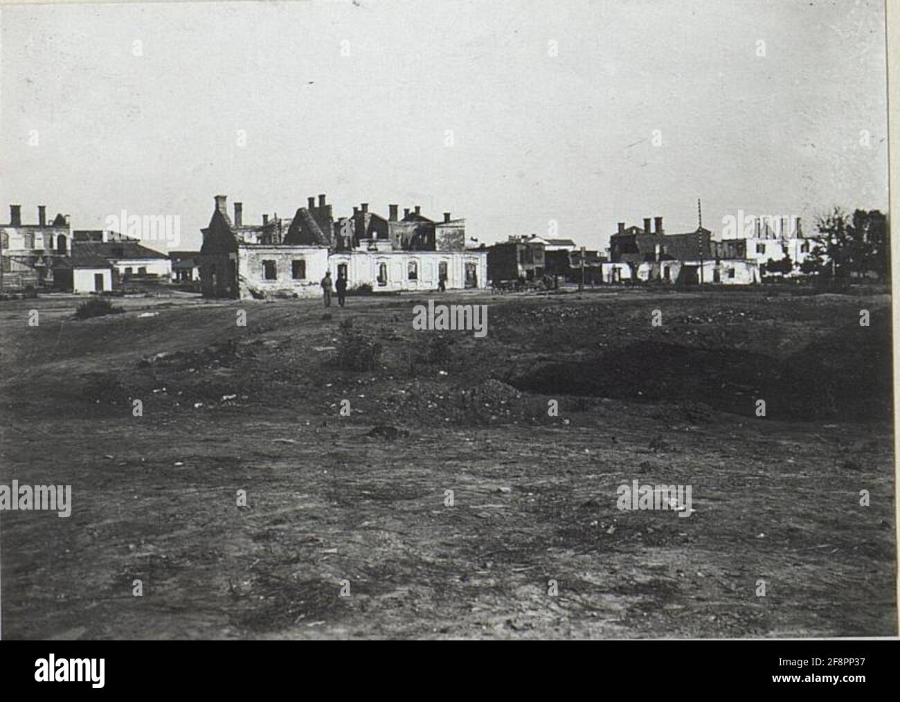 Distrutta distretto di Vladimir Wolinsky. Foto Stock