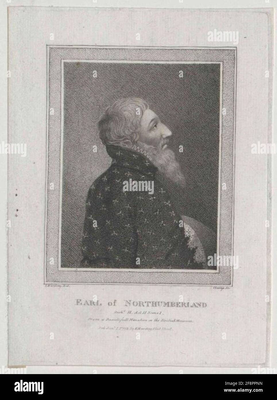 Northumberland, Henry Percy Earl di . Foto Stock