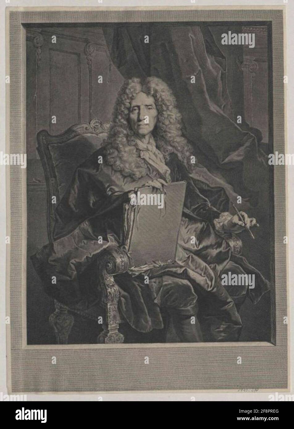 Rigaud, Hyacinthe. Foto Stock