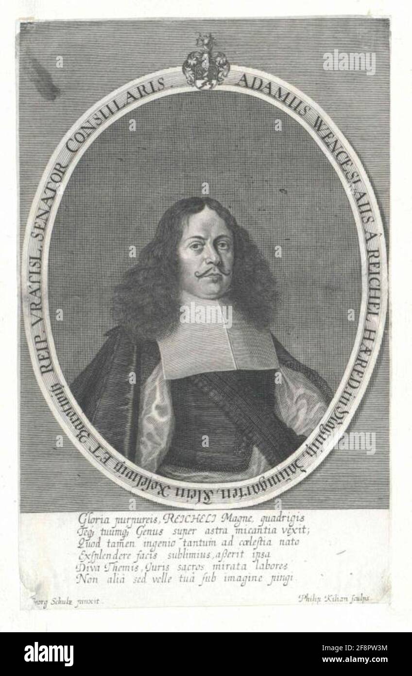 Reichel, Adam Wenzel di. Foto Stock