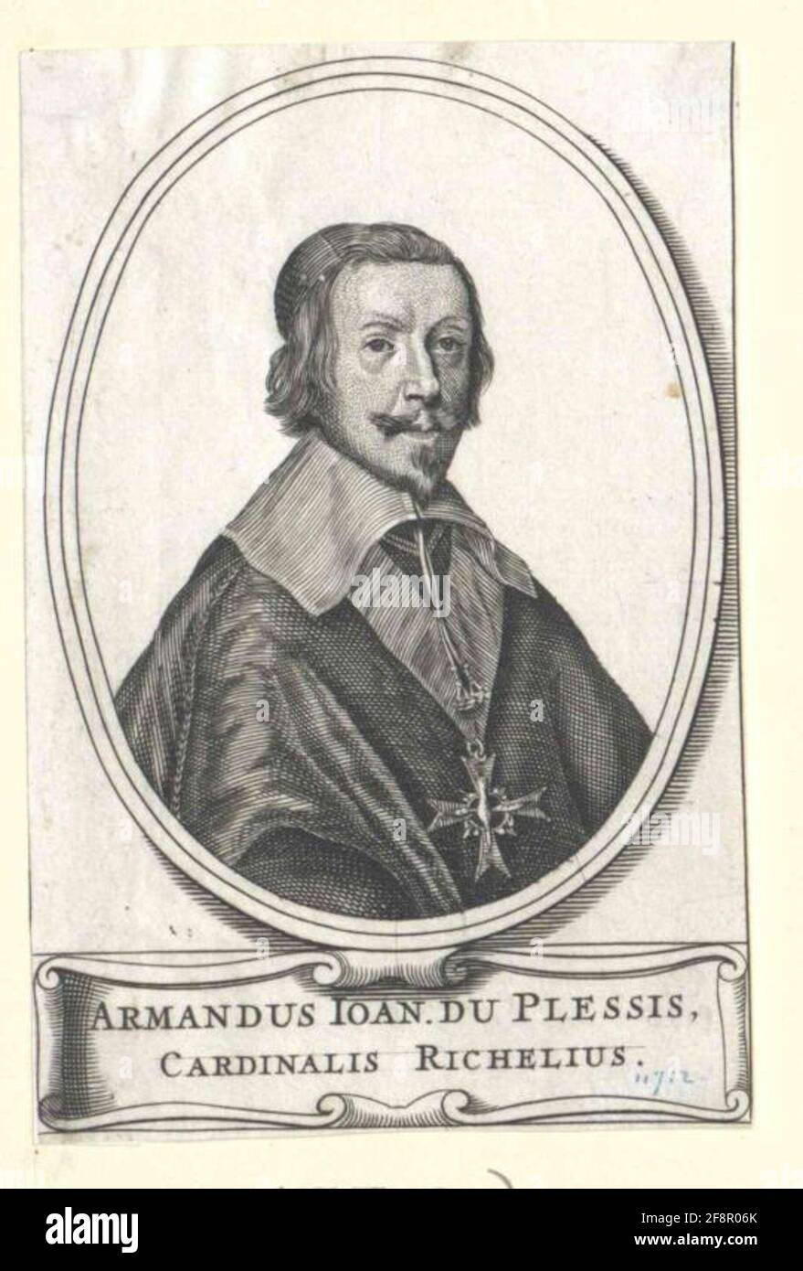 Richelieu, Armand Jean du Plessis, Duca di. Foto Stock