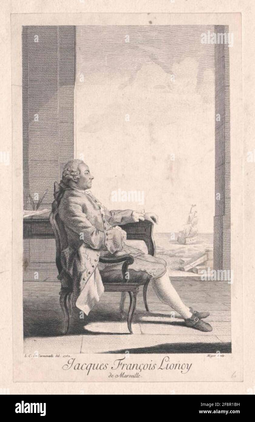 Lioncy, Jacques Francois. Foto Stock