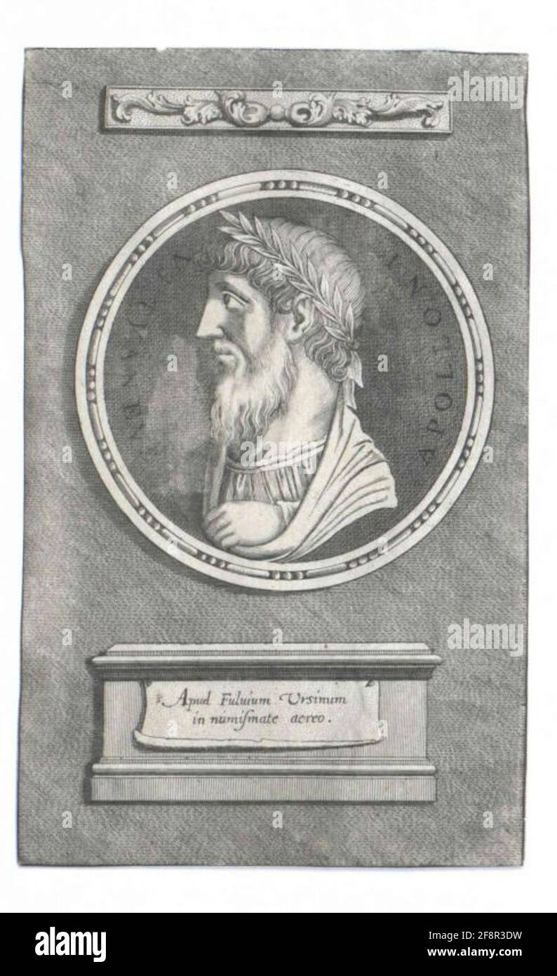 Apollonios di Tyana. Foto Stock