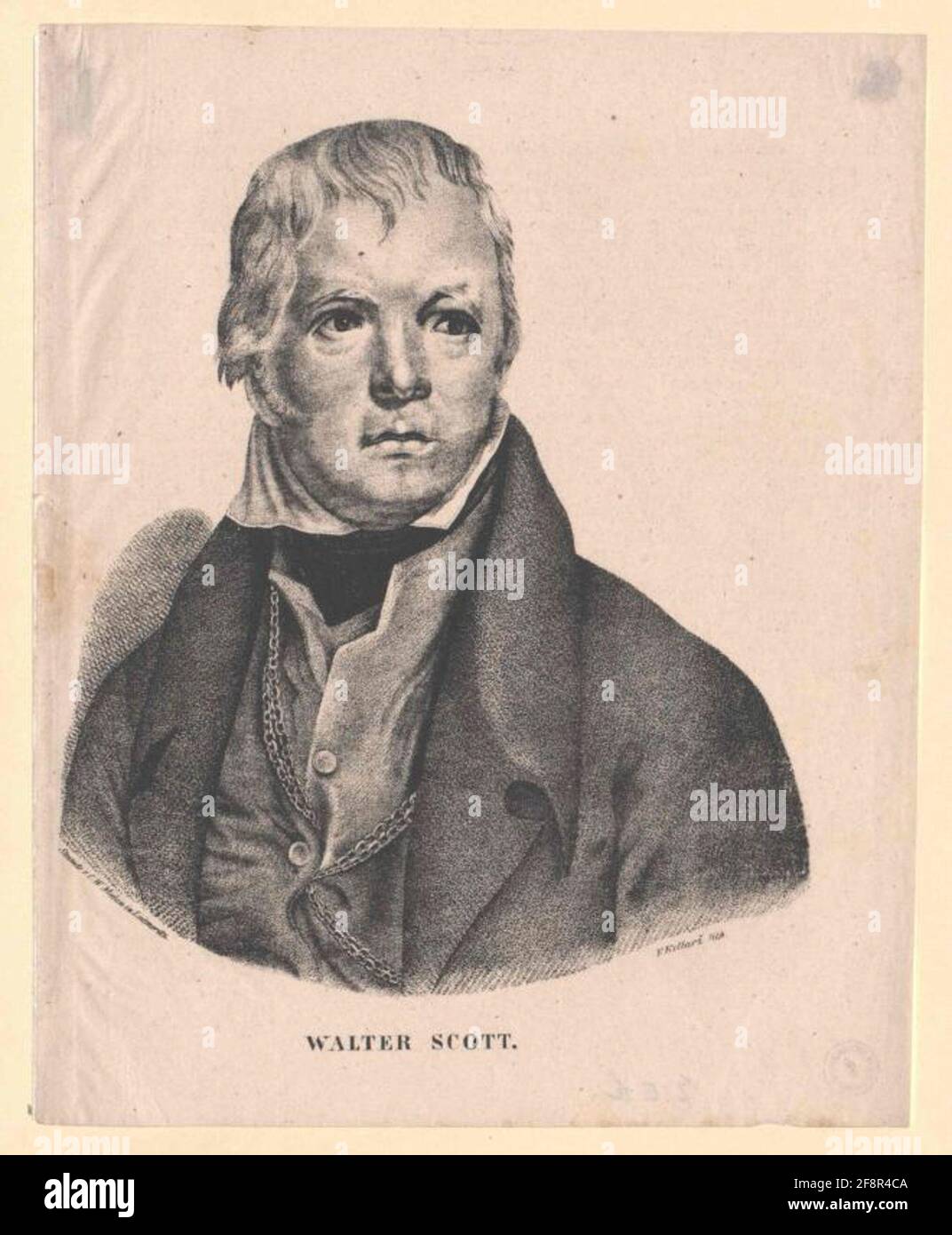 Scott, Sir Walter . Foto Stock