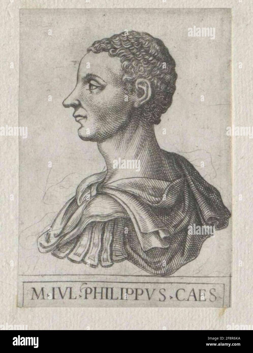 Filippo, mitcakers romani. Foto Stock