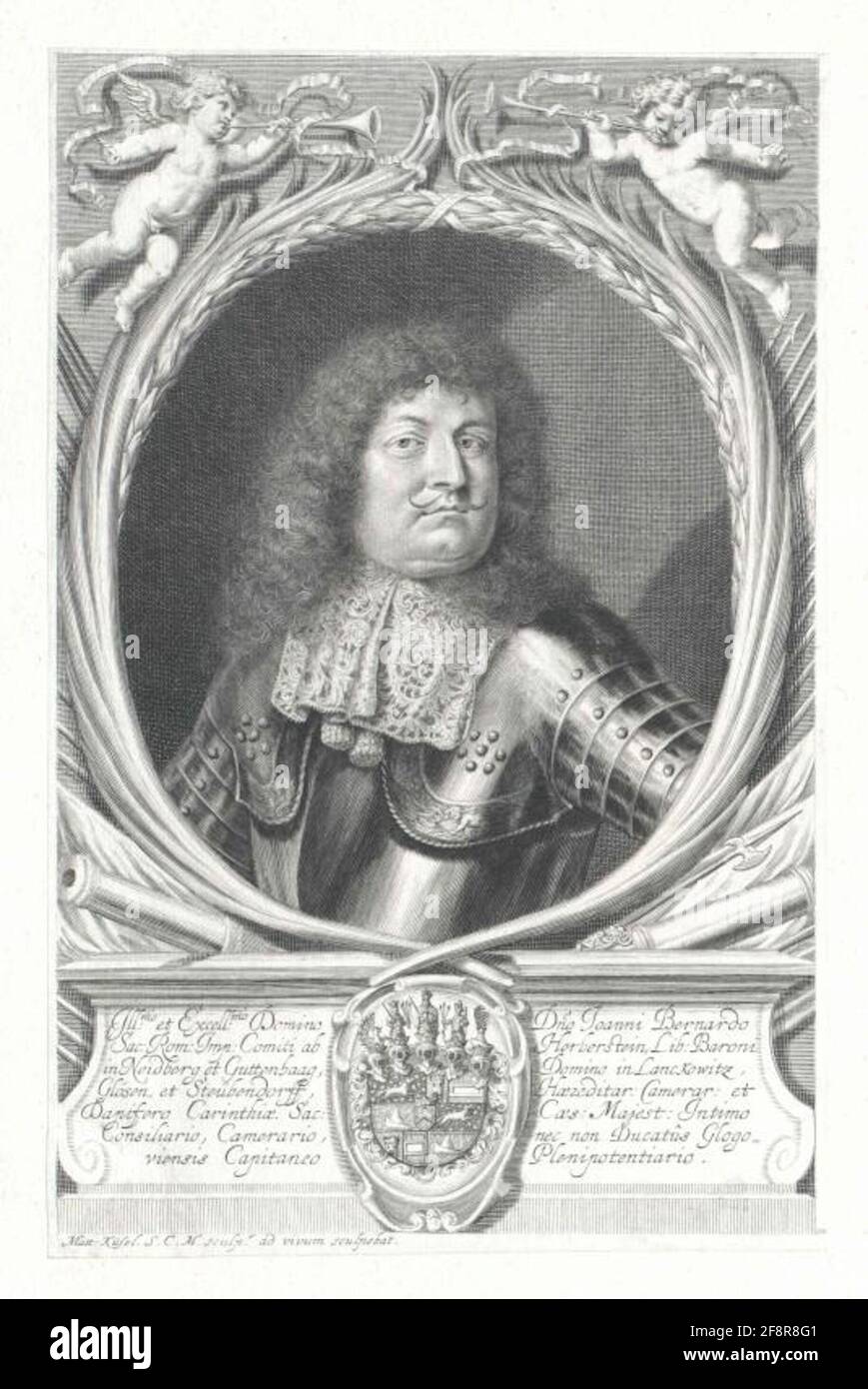 Herberstein, Johann Bernhard Graf von. Foto Stock