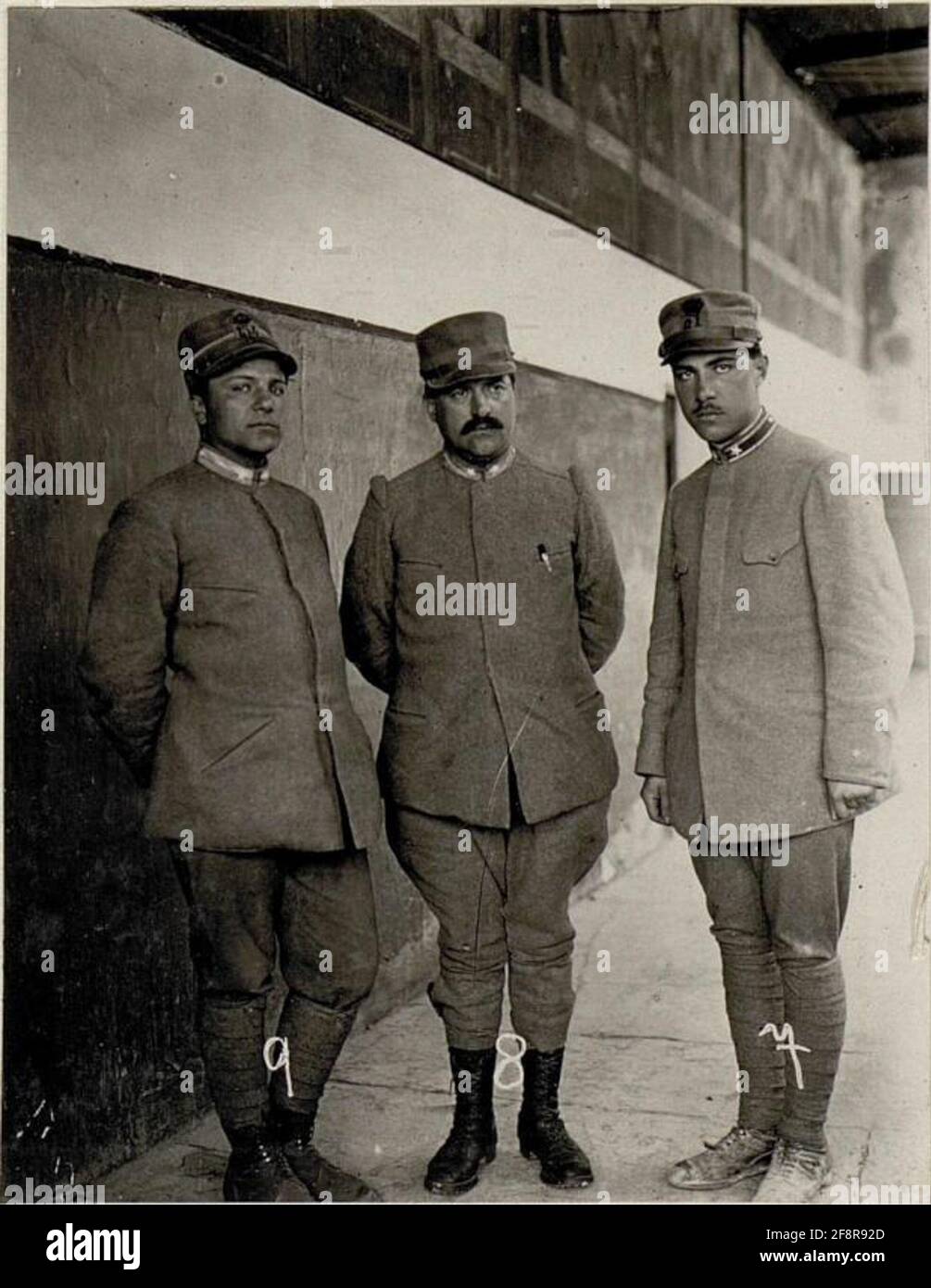 Prigioniero italiano Trento. Foto Stock