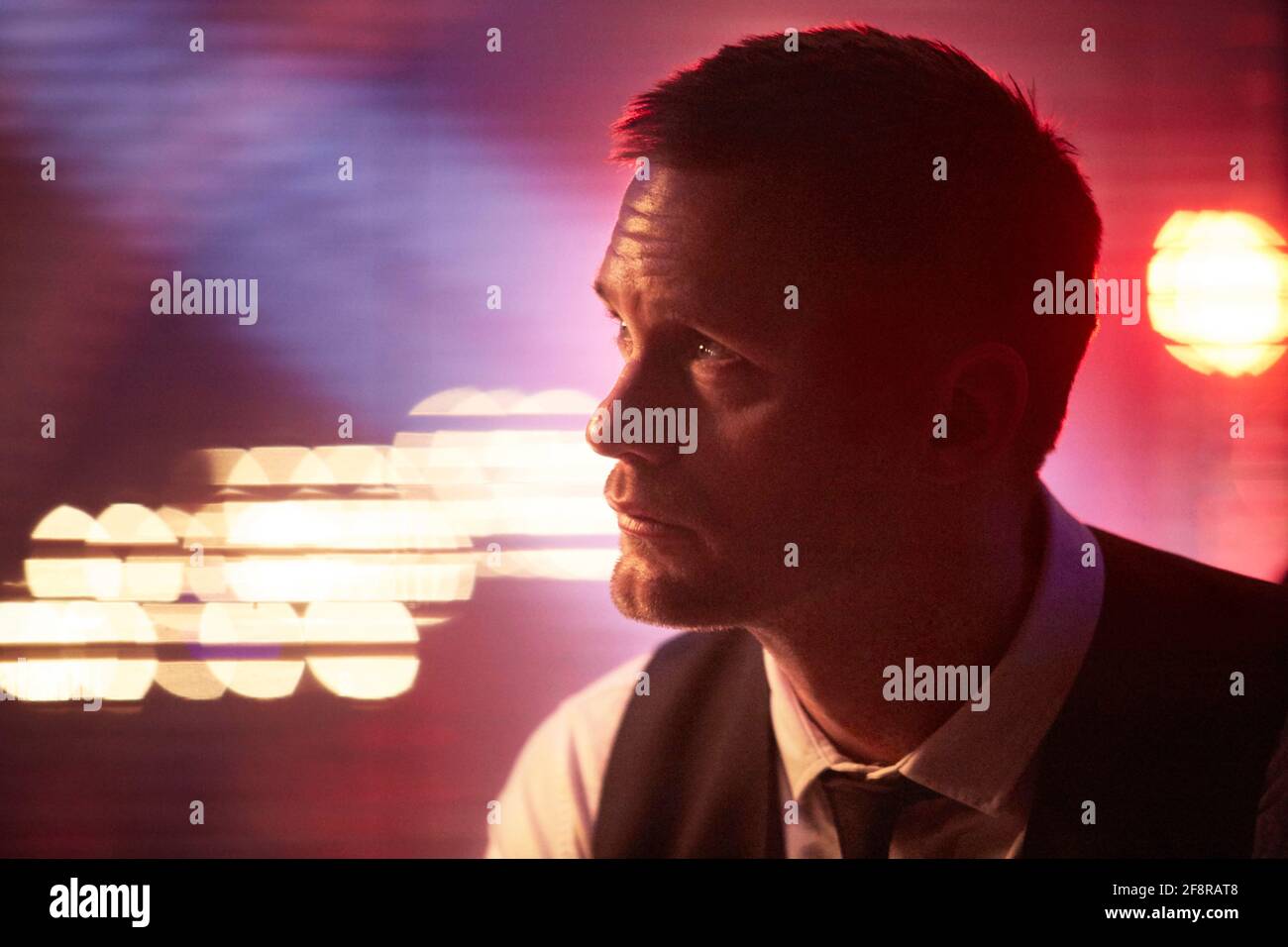 ALEXANDER SKARSGARD in MUTE (2017), diretto da DUNCAN JONES. Credit: LIBERTY FILMS UK / Album Foto Stock