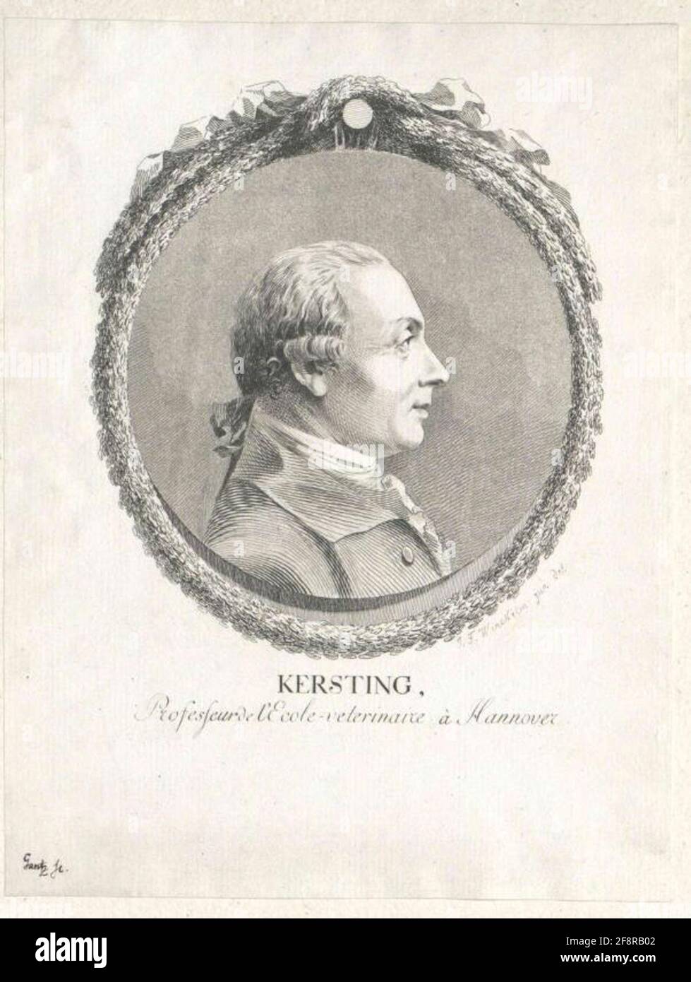 Kersting, Johann Adam . Foto Stock