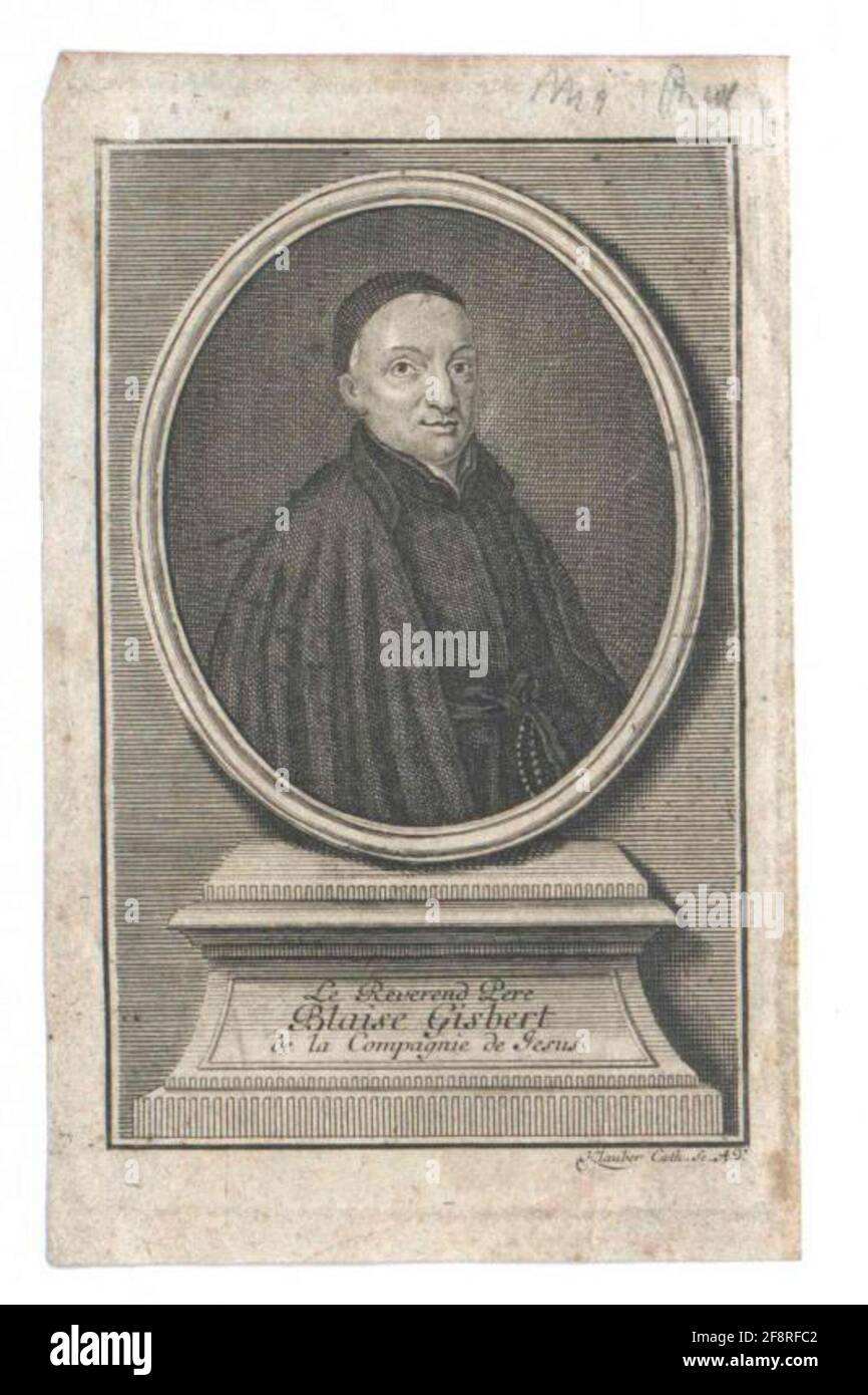 Gisbert, Blaise. Foto Stock