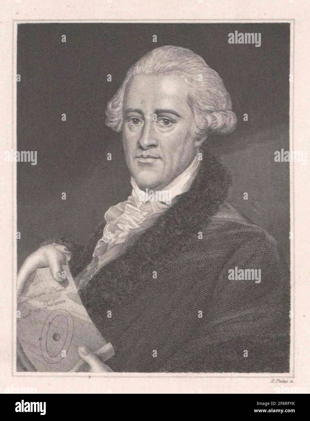 Herschel, Friedrich Wilhelm. Foto Stock