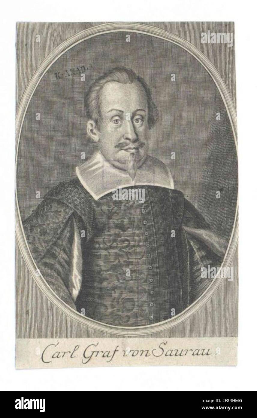 Saurau, Karl Graf von. Foto Stock