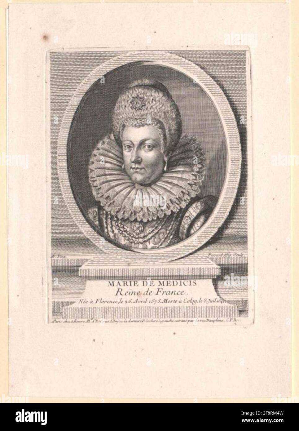 Maria de' Medici, Principessa di Toscana. Foto Stock