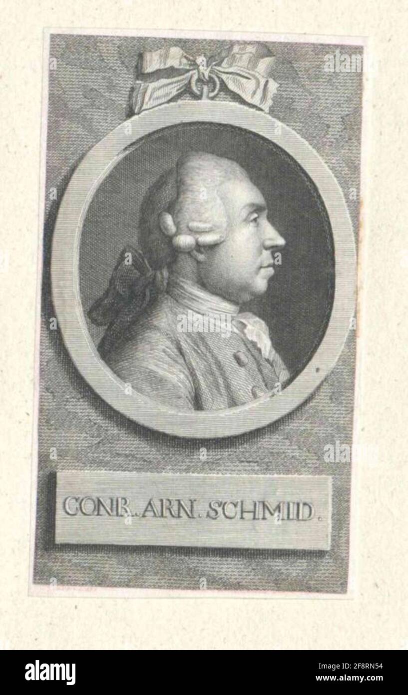 Schmid, Konrad Arnold Stecher: Geyser, Christian Gottliebdation: 1757/1803 Foto Stock