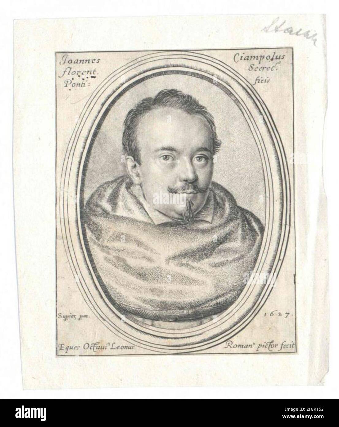 Ciampoli, Giovanni Battista Stecher: Lions, Ottavio Foto Stock