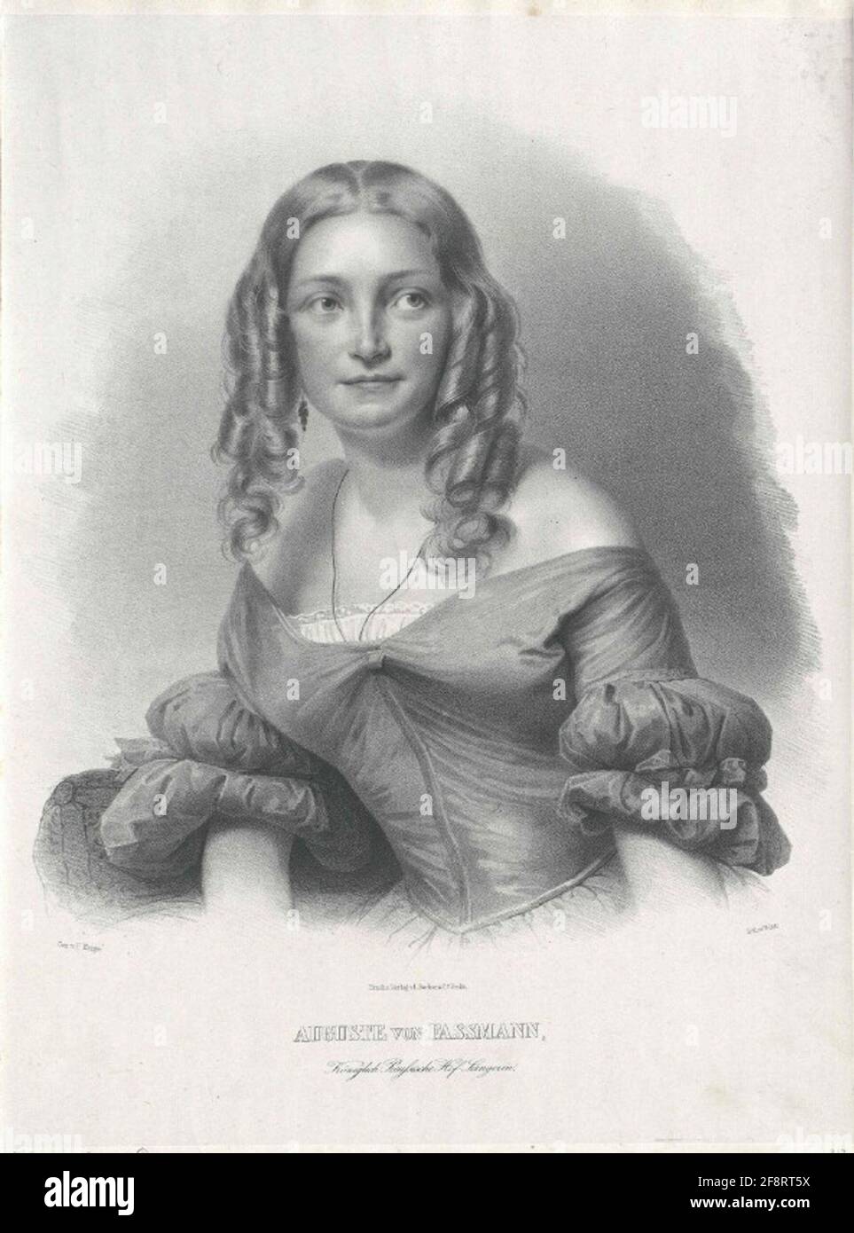 Fassmann, Auguste of. Foto Stock