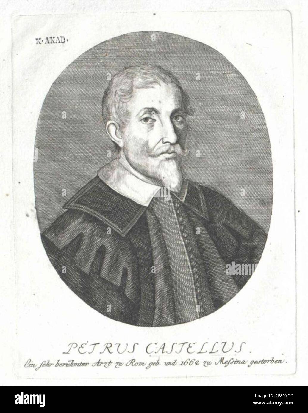 Castellus, Pietro. Foto Stock