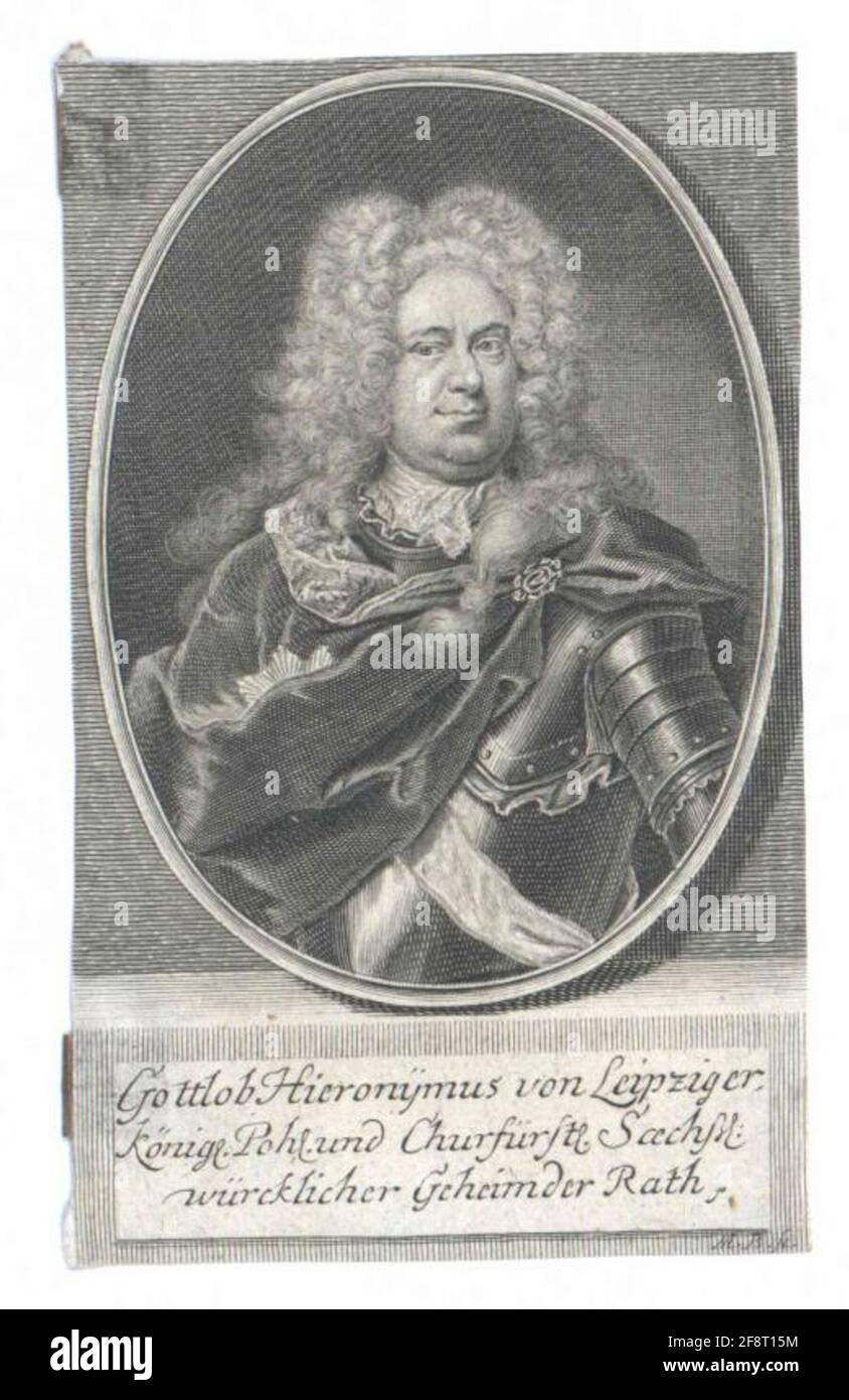Lipsia, Gottlob Hieronymus di. Foto Stock