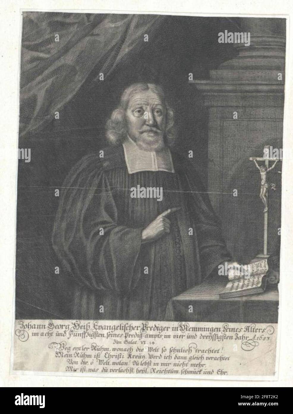 Heiss, Johann Georg. Foto Stock