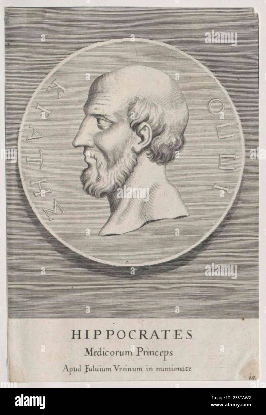 Hippokrates . Foto Stock