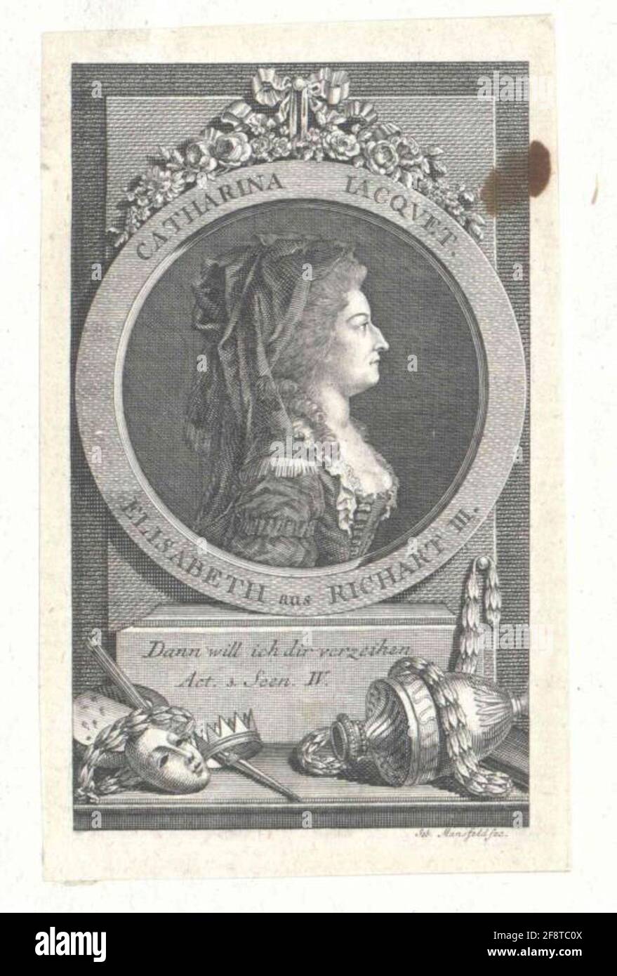 Giacquet, Katharina. Foto Stock